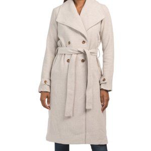 Oat Tie Belt Coat - Avec Les Filles - Size S - Brand New, Never Worn, Tags on